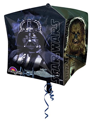 Amscan Anagram 3039701 - Folienballon Cube, Disney Star Wars, 38 x 38 cm von amscan