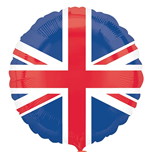 Amscan - Britische Flagge Runde Folienballons 45cm von amscan