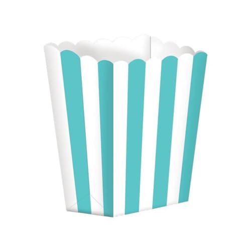 Candy Buffet Popcorn Treat Boxes Robin Egg Blue /5 von amscan