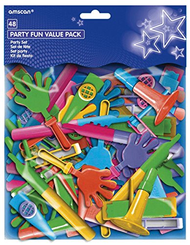 Amscan INT397211 - Partyset Krachmacher, 48 Teile, Mitgebsel von amscan