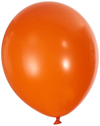 Amscan INT995432 - Latexballons, 10 Stück, ca. 28 cm, Orange, Luftballon von amscan