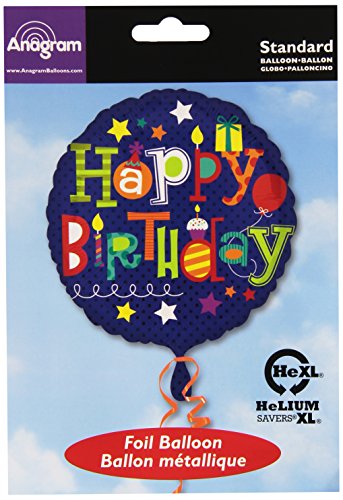 Amscan International Happy Birthday Fun Type von amscan