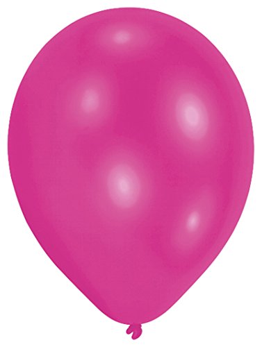 Balloon pk10 22cm met Magenta von amscan