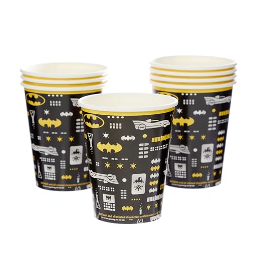Batman Paper Cups 250ml von amscan