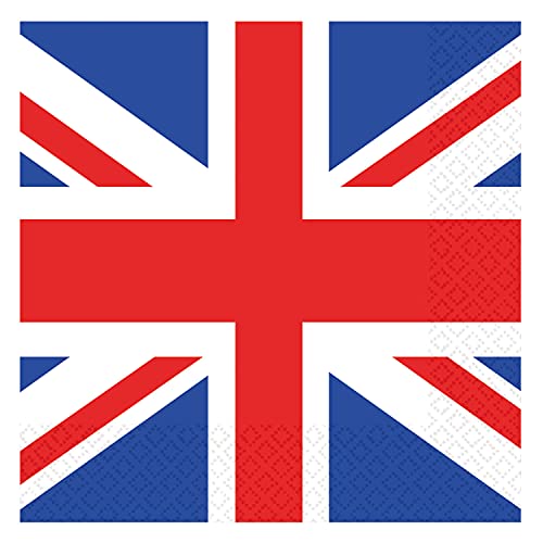 GB FLAG NAPKIN von amscan