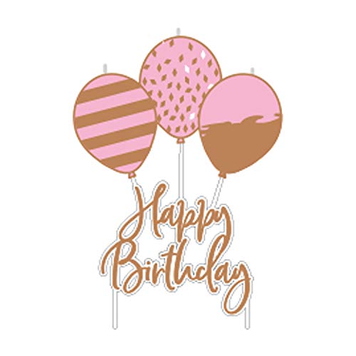 Pick Candle Rose Gold Pick Candle Rose Gold von amscan