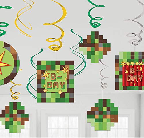 TNT Party! Swirl Decorations /12 von amscan