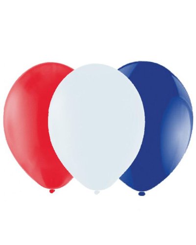 Amscan 20 Luftballons Tricolores (23cm) von amscan