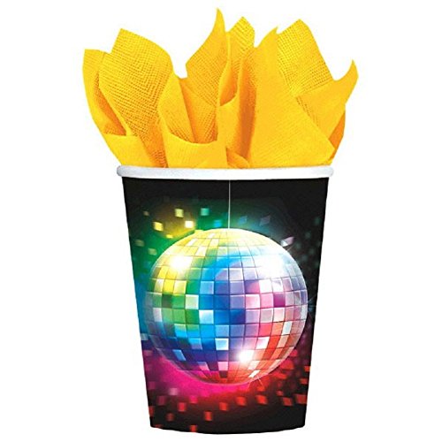 70s Disco Fever Paper Cups 266ml (8 pk) von amscan