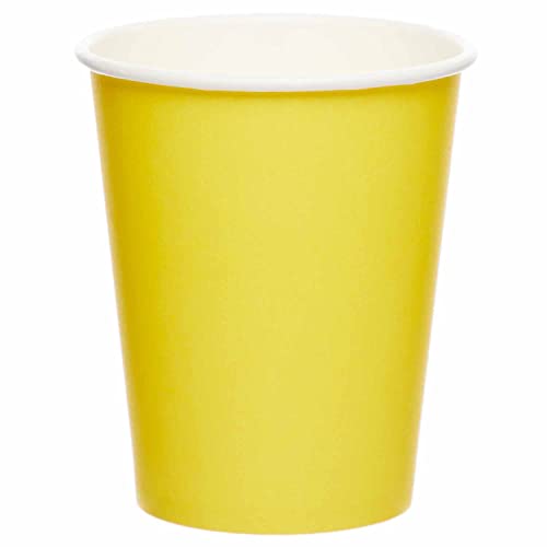 amscan 9915403-205-66 Pappbecher, 237 ml, Buttercup von amscan