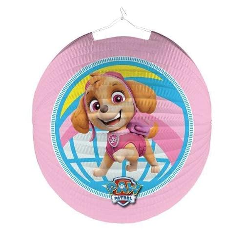 amscan lampion Paw Patrol Skye junior 25 cm Papier rosa von amscan