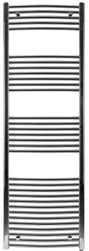 anapont Badheizkörper, Heizkörper, Chrom, gebogen, hochwertig, in verschiedenen Größen erhältlich, Handtuchhalter, Handtuchtrockner (1775h x 750b) von anapont