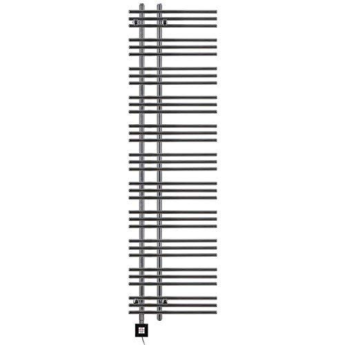 anapont elektrischer Badheizkörper - Chrom gerade - Timer-Funktion - Handtuchheizkörper - Badheizung elektrisch - Handtuchheizung - Made in Germany von anapont