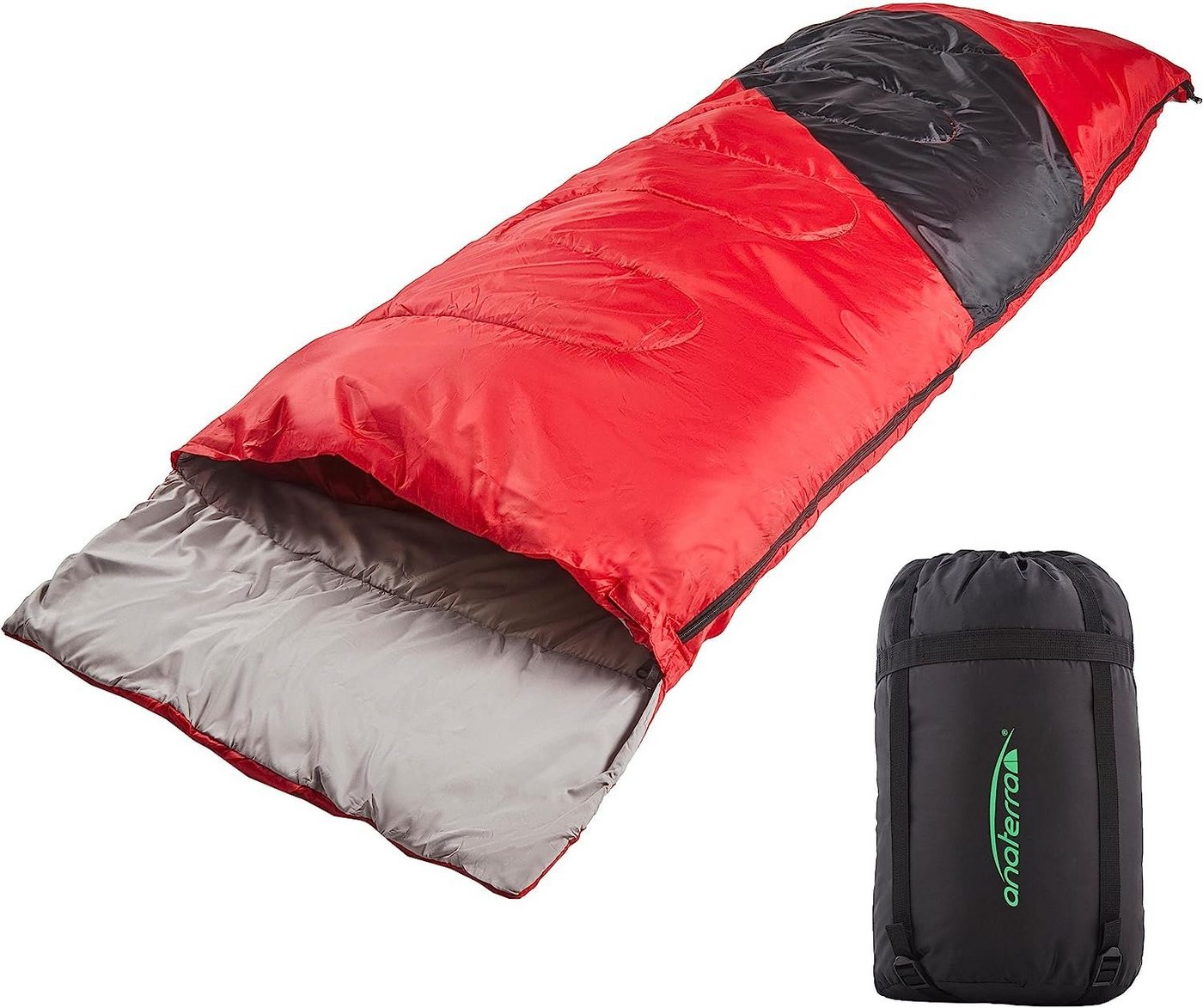 anaterra Mumienschlafsack Schlafsack Mumienschlafsack Deckenschlafsack Camping Winterschlafsack von anaterra