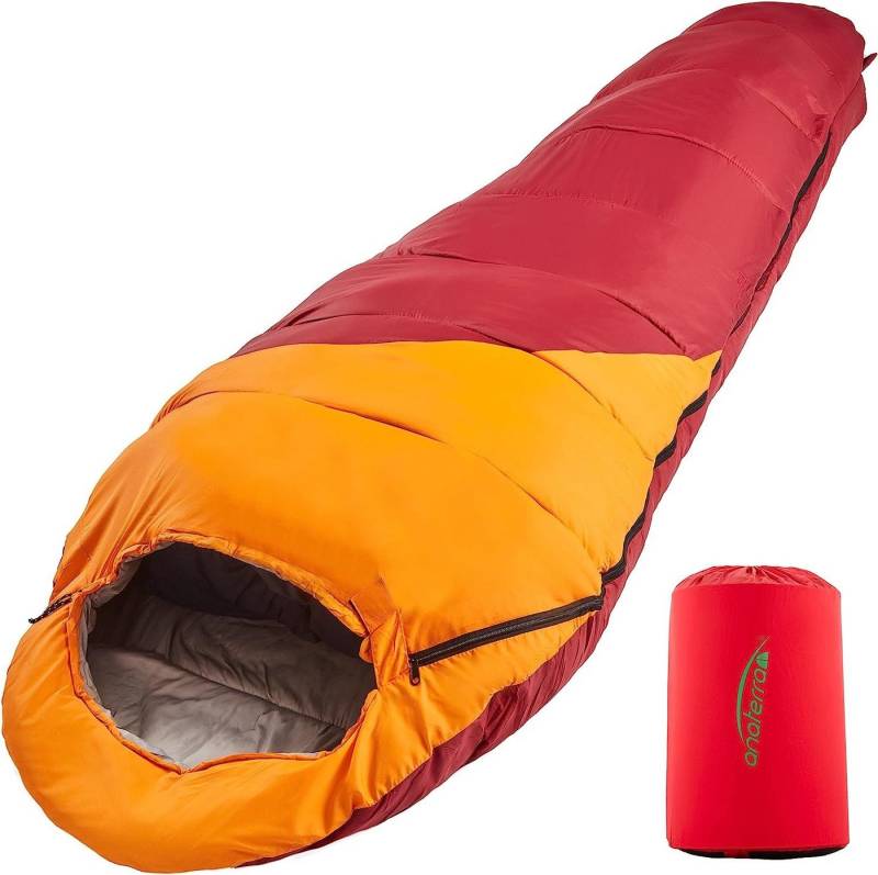 anaterra Mumienschlafsack Schlafsack Mumienschlafsack Deckenschlafsack Camping Winterschlafsack von anaterra