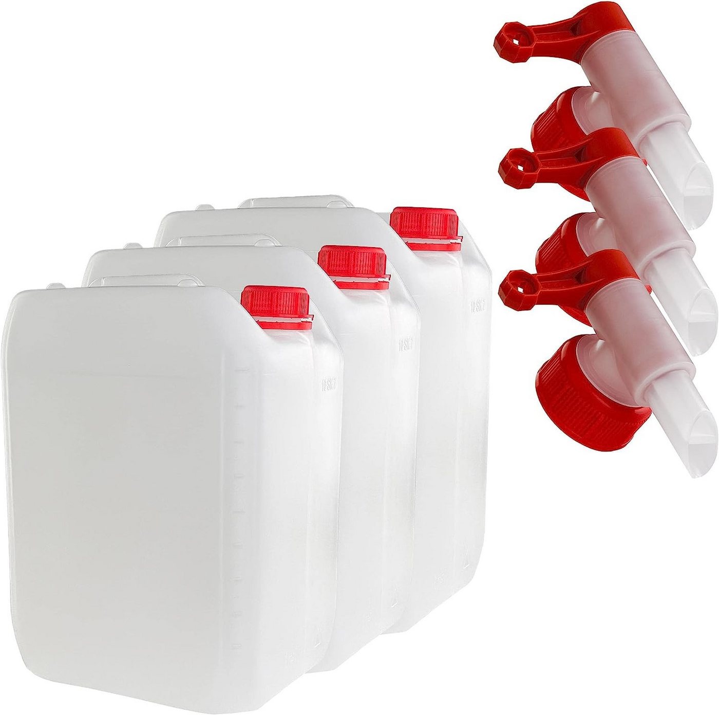 anaterra Wassertank Wasserkanister 10l Wasserbehälter Griff Trinkwasserkanister Camping von anaterra