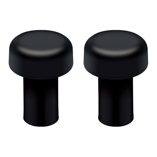 2 er Set Türstopper Boden, Wandmontage aus Edelstahl mit Schrauben, Türstopper Schwarz Wandschutz in Edelstahl mit Gummi Puffer,Wandtürstopper ø55mm, Höhe 80mm 2 er Set Türstopper Boden, Wandmontage aus Edelstahl mit Schrauben, Türstopper Schwarz Wandschutz in Edelstahl mit Gummi Puffer,Wandtürstopper ø55mm, Höhe 80mm von anchak