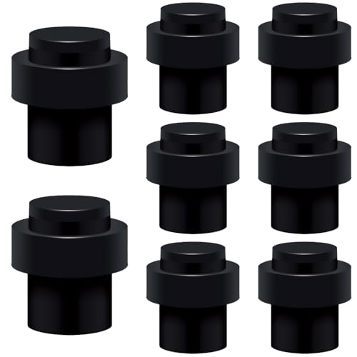 8 er Set Türstopper aus Edelstahl für Boden oder Wand - Stabiler Bodentürstopper mit Gummi Türpuffer ø32mm, Höhe 45mm 8 er Set Türstopper aus Edelstahl für Boden oder Wand - Stabiler Bodentürstopper mit Gummi Türpuffer ø32mm, Höhe 45mm von anchak