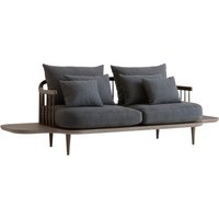 &Tradition - Fly Sc3 Sofa Zweisitzer mit Ablagefläche von &Tradition