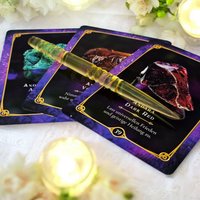 Andara Kristall Himmliches Gold Magic Master Evolution Clearing Spiral Jesus Christus-Einzelstück Seltenheit Sonderedition von andarakristallshop