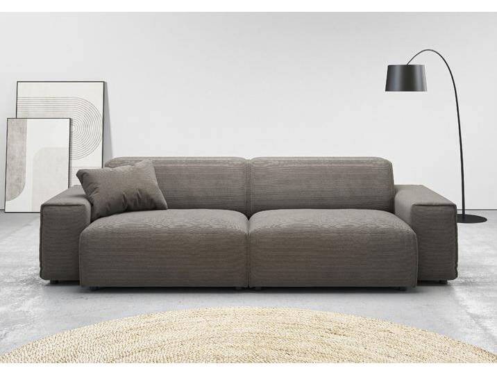 Big-Sofa ANDAS Glimminge auch in Breitcord, Feincord + Easy care-Bezug , grau, B:254cm H:71cm T:101cm, 95% Polyester, 5% Nylon, Sofas, besondere Kedernähte Zierkissen Big-Sofa ANDAS Glimminge auch in Breitcord, Feincord + Easy care-Bezug , grau, B:254cm H:71cm T:101cm, 95% Polyester, 5% Nylon, Sofas, besondere Kedernähte Zierkissen von andas