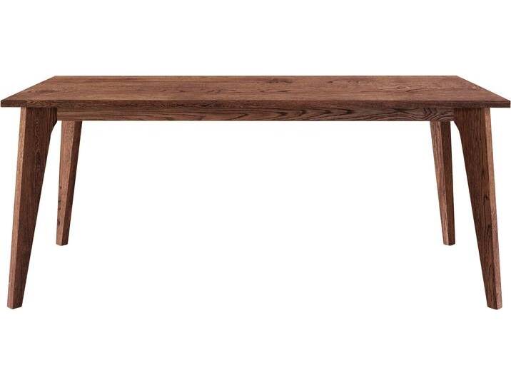 Esstisch ANDAS Amali , braun (tabacco), B:180cm H:75cm T:90cm, Tische, Aus massiver Eiche, in 3 Breiten von andas