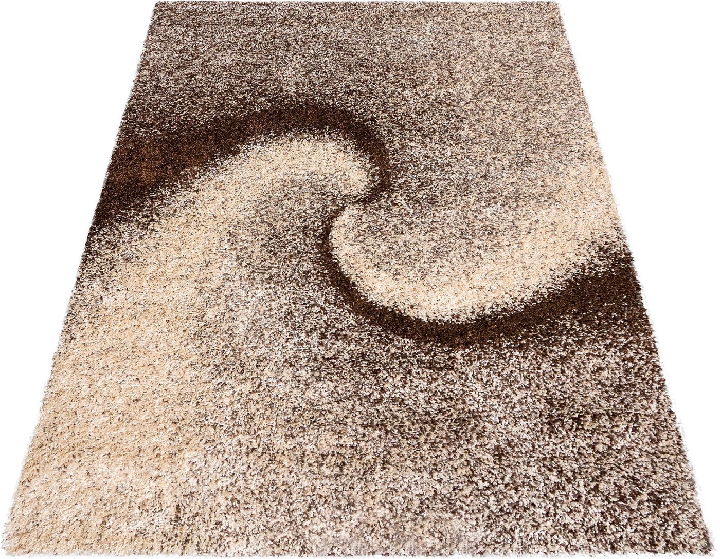 Hochflor-Teppich Foskros, andas, rechteckig, Höhe: 30 mm, modernes Design, weich & kuschelig, Wohnzimmer von andas