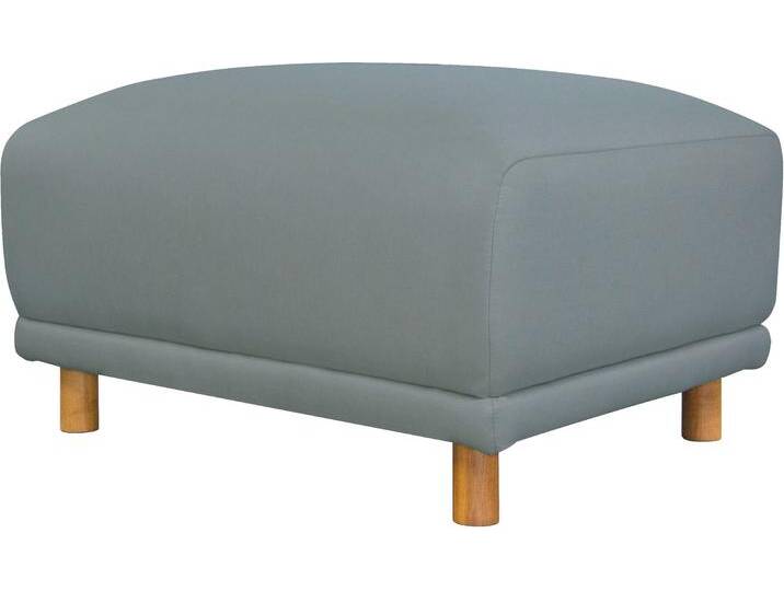 Hocker ANDAS Maroon , blau (petrol), B:79cm H:48cm T:63cm, Struktur (100% Polyester);Struktur grob ( 100% POLYPROPYLEN;Struktur fein ( 100% Polyester), Hocker, Polsterhocker von andas