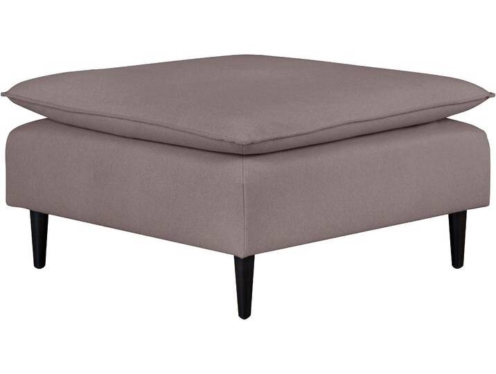 Polsterhocker ANDAS ALVIK , lila (beere), B:82cm H:48cm T:82cm, 100% Polyester, Hocker, Modul- zum eigenen Zusammenstellen. Passend zur Serie »Alvik« von andas