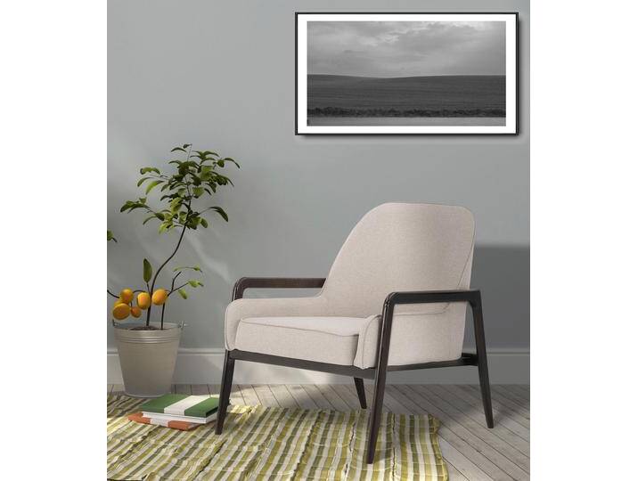 Sessel ANDAS Braga , beige, B:72,5cm H:84cm T:78cm, Samtoptik (100% Polyester), Luxus-Microfaser weich (100% Polyester), Struktur fein (100% Polyester), Sessel, Einzelsessel Lounge-Sessel, wahlweise mit Gestell aus Eiche in dunkel oder Buchenholz in hell von andas