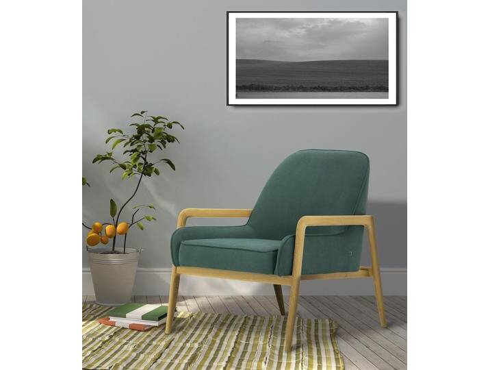 Sessel ANDAS Braga , grün (mint), B:72,5cm H:84cm T:78cm, Samtoptik (100% Polyester);Luxus-Microfaser weich (100% Polyester);Struktur fein (100% Polyester), Sessel, Lounge-Sessel Einzelsessel, wahlweise mit Gestell aus Eiche in dunkel oder Buchenholz in hell von andas