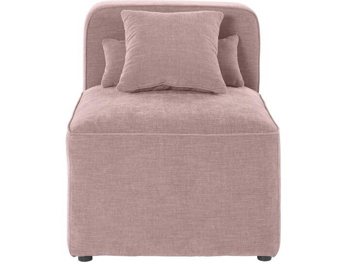 Sofa-Mittelelement ANDAS Sundstrup , rosa, B:70cm H:76,5cm T:93cm, 100% Polyester, Polsterelemente, Modulserie, individuelle Zusammenstellung Sofa-Mittelelement ANDAS Sundstrup , rosa, B:70cm H:76,5cm T:93cm, 100% Polyester, Polsterelemente, Modulserie, individuelle Zusammenstellung von andas