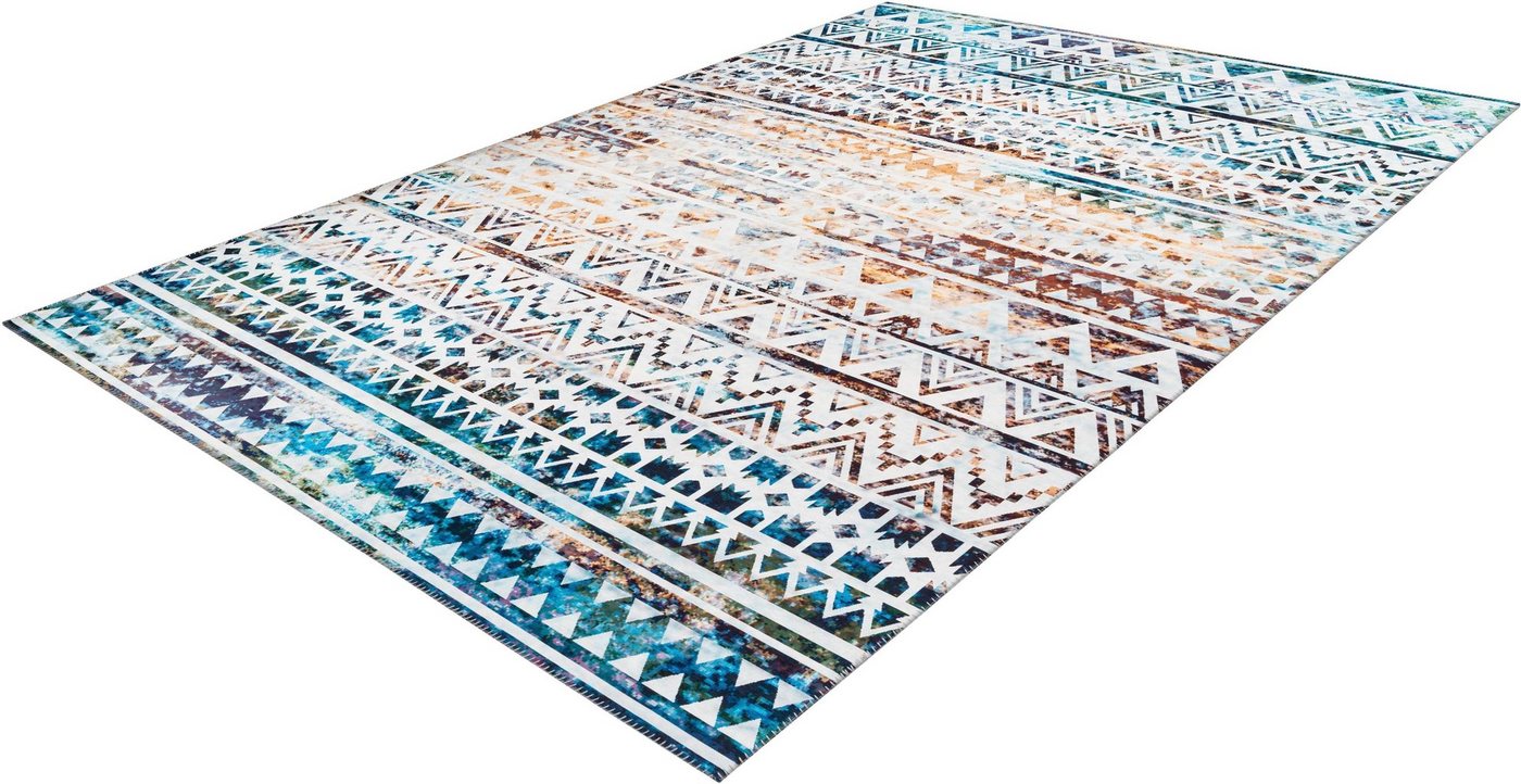 Teppich Jonte, andas, rechteckig, Höhe: 6 mm, Vintage Design, Wohnzimmer von andas