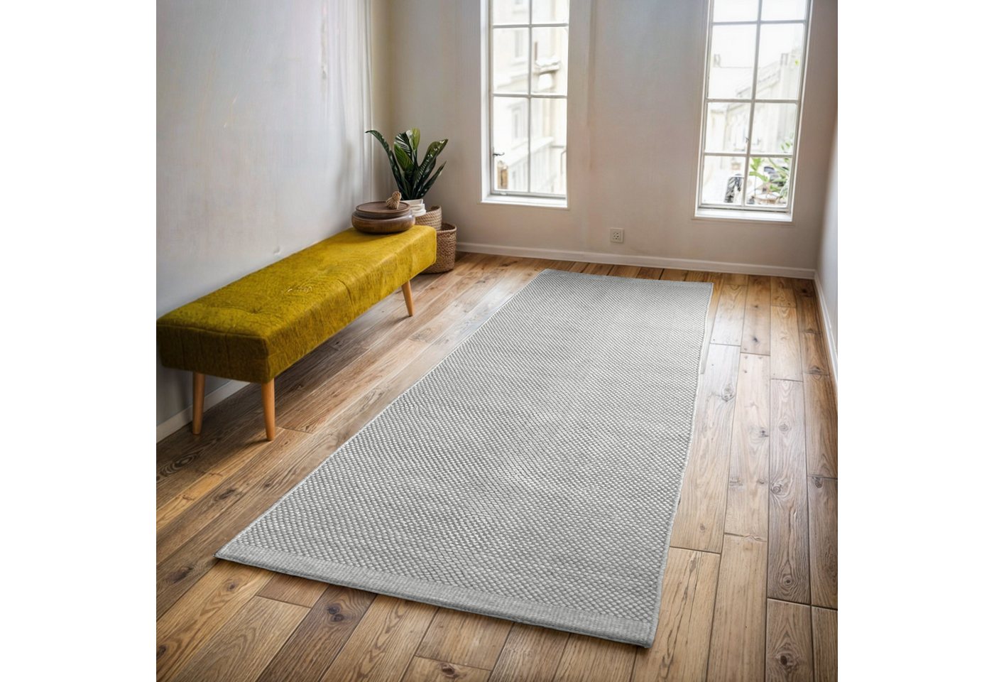 OTTO home Wollteppich Woolscape 1, rechteckig, Höhe: 10 mm, Wendeteppich, handgewebte Qualität, Uni, reine Wolle, Wohnzimmer OTTO home Wollteppich Woolscape 1, rechteckig, Höhe: 10 mm, Wendeteppich, handgewebte Qualität, Uni, reine Wolle, Wohnzimmer von OTTO home
