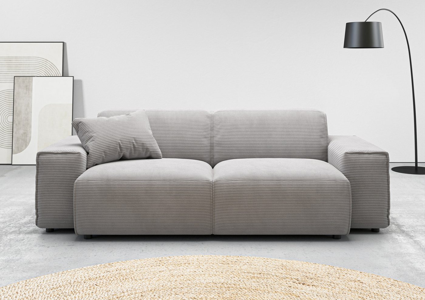 andas 2,5-Sitzer Glimminge auch in Breitcord, Feincord + Easy care-Bezug, besondere Kedernähte, Zierkissen andas 2,5-Sitzer Glimminge auch in Breitcord, Feincord + Easy care-Bezug, besondere Kedernähte, Zierkissen von andas