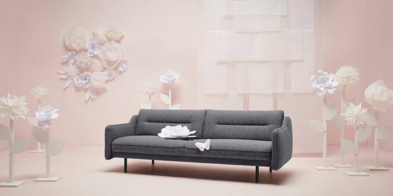 andas 2,5-Sitzer Nordfyn, edles Design in 3 Bezugsqualitäten, Design by Morten Georgsen von andas