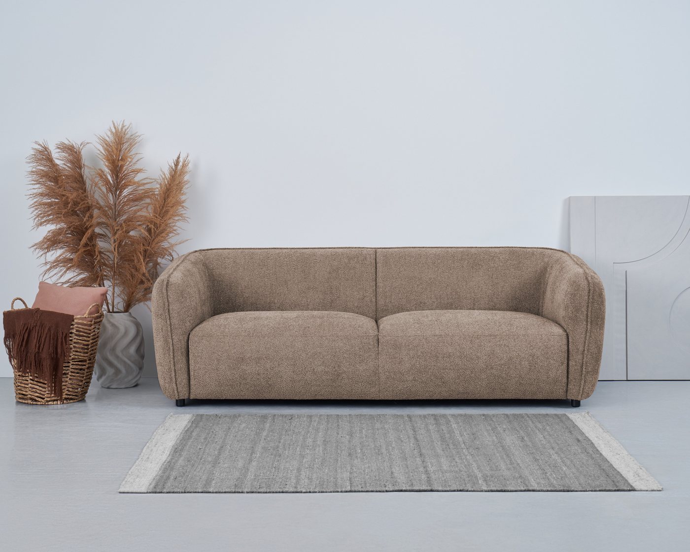 andas 2,5-Sitzer Ostrup, schlichtes modernes Design, in verschiedenen Farben andas 2,5-Sitzer Ostrup, schlichtes modernes Design, in verschiedenen Farben von andas