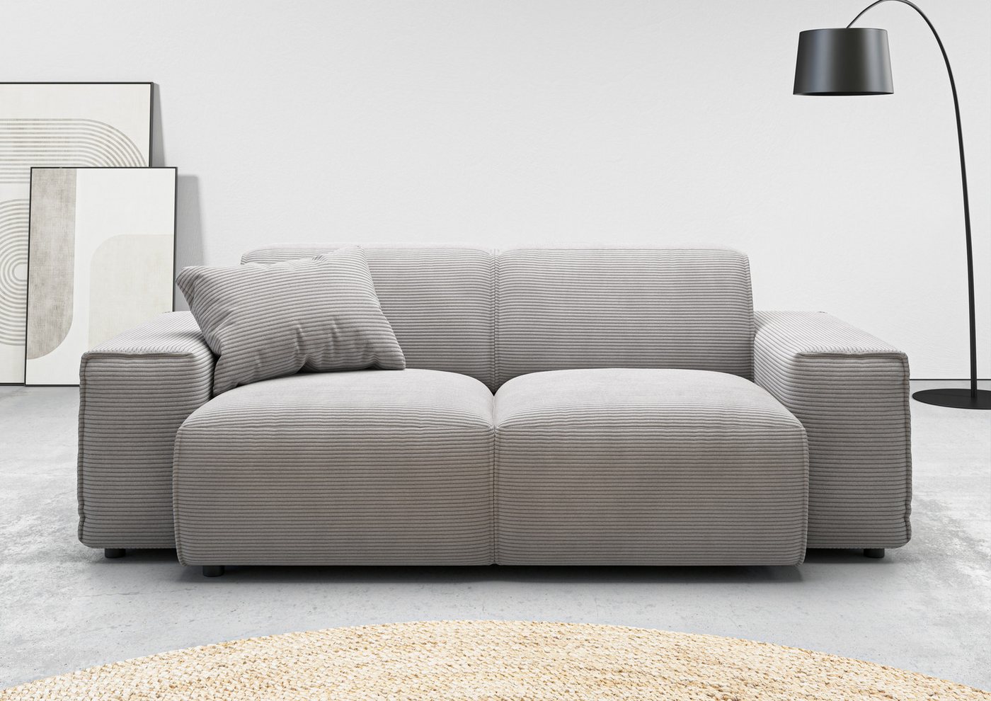 andas 2-Sitzer Glimminge auch in Breitcord + Feincord + Easy care-Bezug, besondere Kedernähte, Zierkissen andas 2-Sitzer Glimminge auch in Breitcord + Feincord + Easy care-Bezug, besondere Kedernähte, Zierkissen von andas