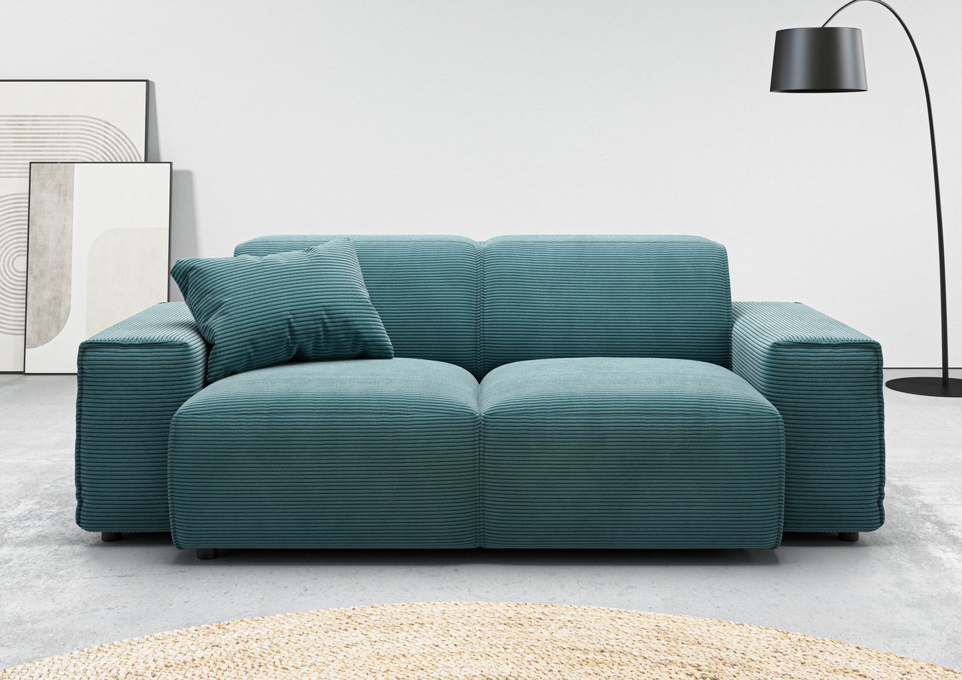 andas 2-Sitzer Glimminge auch in Breitcord + Feincord + Easy care-Bezug, besondere Kedernähte, Zierkissen andas 2-Sitzer Glimminge auch in Breitcord + Feincord + Easy care-Bezug, besondere Kedernähte, Zierkissen von andas