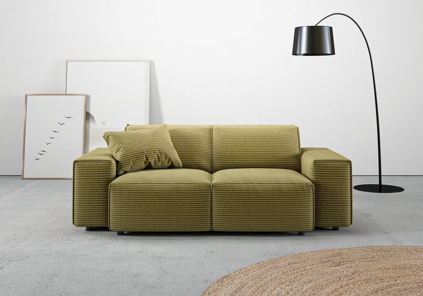 andas 2-Sitzer Glimminge auch in Breitcord + Feincord + Easy care-Bezug, besondere Kedernähte, Zierkissen andas 2-Sitzer Glimminge auch in Breitcord + Feincord + Easy care-Bezug, besondere Kedernähte, Zierkissen von andas