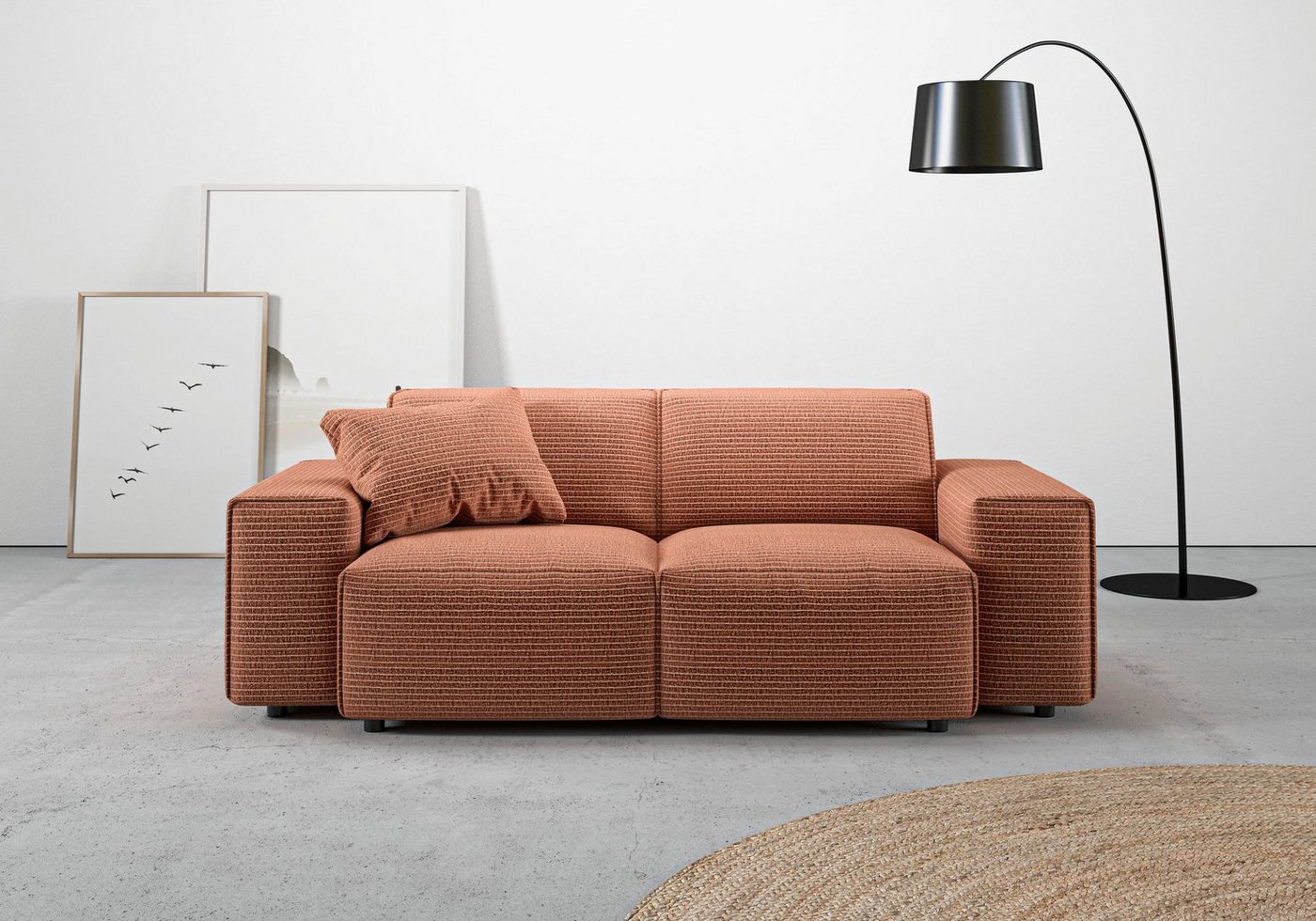 andas 2-Sitzer Glimminge auch in Breitcord + Feincord + Easy care-Bezug, besondere Kedernähte, Zierkissen andas 2-Sitzer Glimminge auch in Breitcord + Feincord + Easy care-Bezug, besondere Kedernähte, Zierkissen von andas