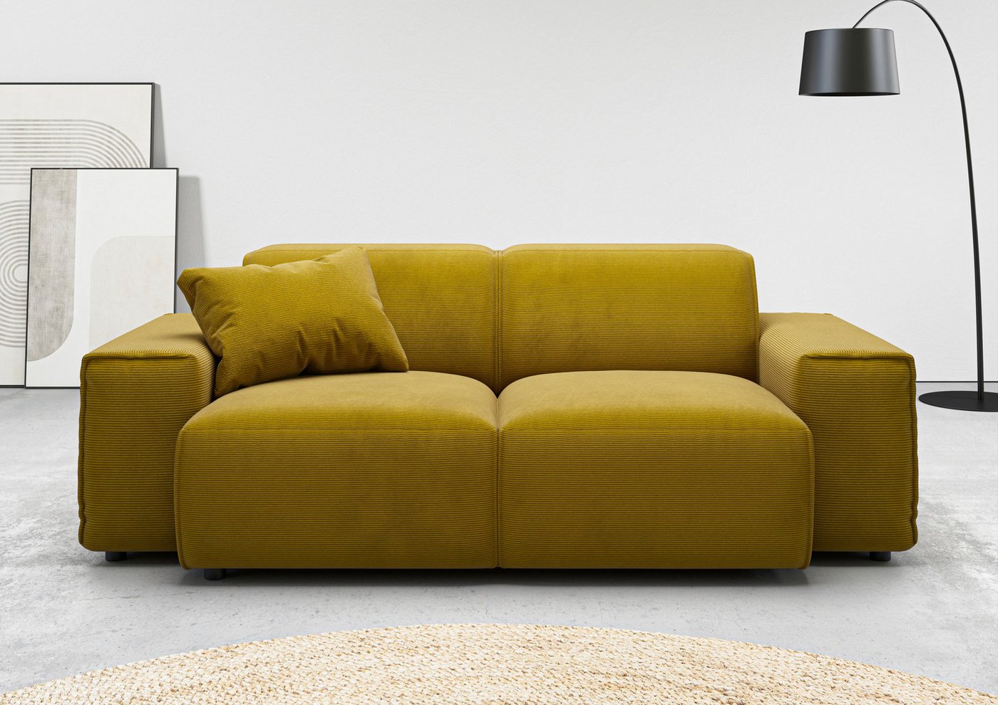 andas 2-Sitzer Glimminge auch in Breitcord + Feincord + Easy care-Bezug, besondere Kedernähte, Zierkissen andas 2-Sitzer Glimminge auch in Breitcord + Feincord + Easy care-Bezug, besondere Kedernähte, Zierkissen von andas