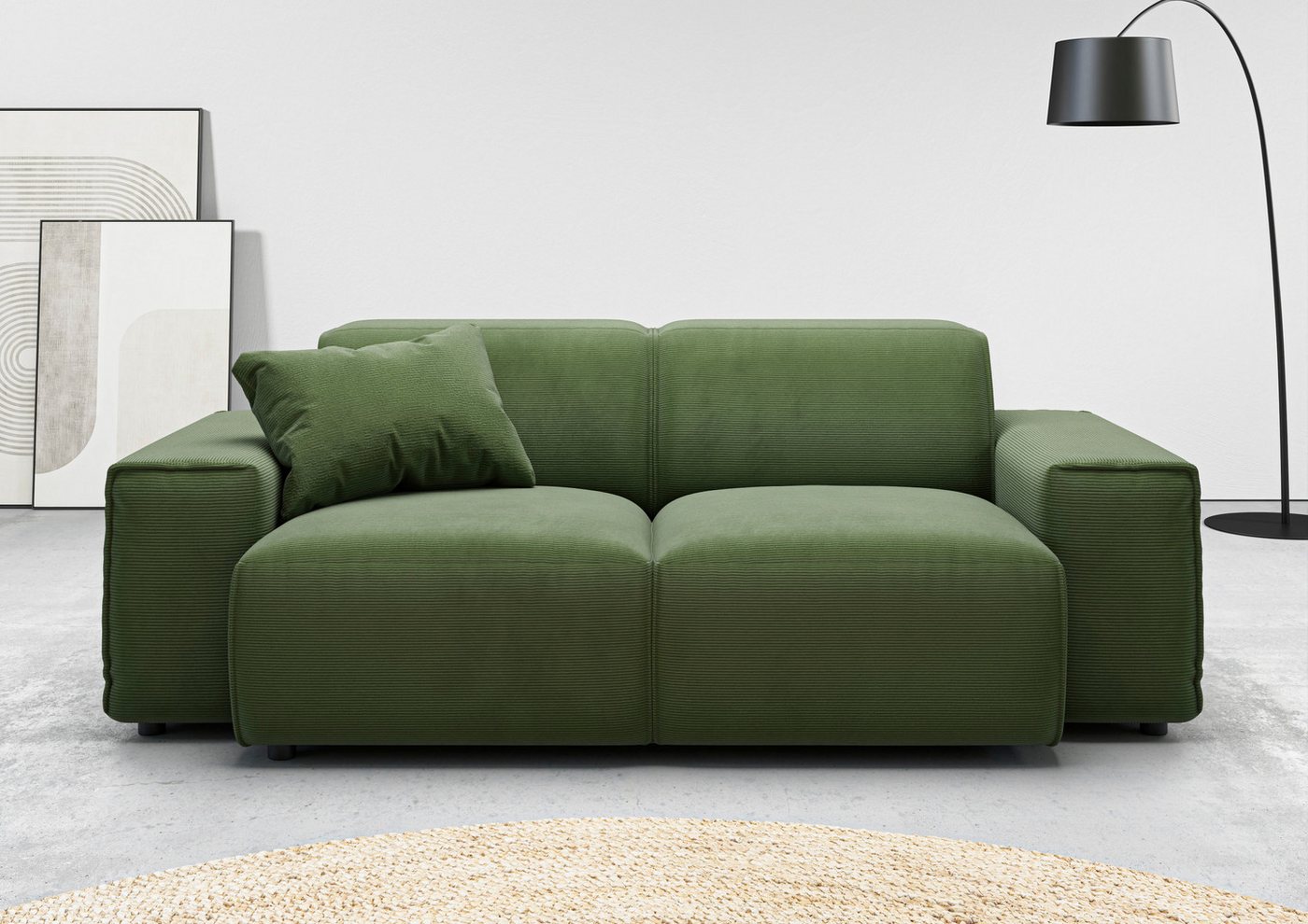 andas 2-Sitzer Glimminge auch in Breitcord + Feincord + Easy care-Bezug, besondere Kedernähte, Zierkissen andas 2-Sitzer Glimminge auch in Breitcord + Feincord + Easy care-Bezug, besondere Kedernähte, Zierkissen von andas