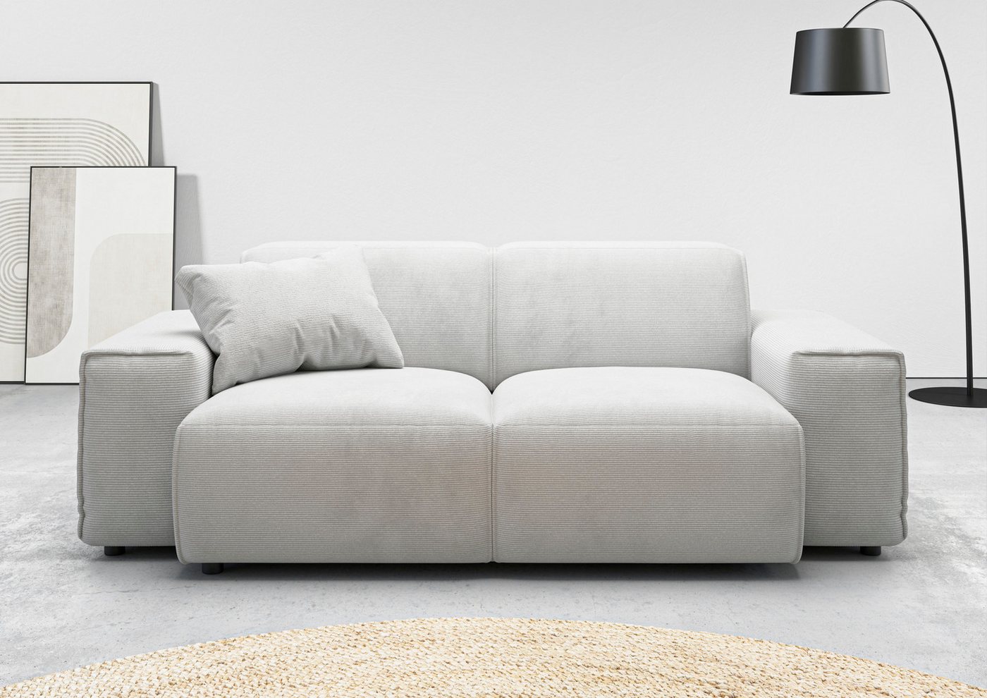 andas 2-Sitzer Glimminge auch in Breitcord + Feincord + Easy care-Bezug, besondere Kedernähte, Zierkissen andas 2-Sitzer Glimminge auch in Breitcord + Feincord + Easy care-Bezug, besondere Kedernähte, Zierkissen von andas
