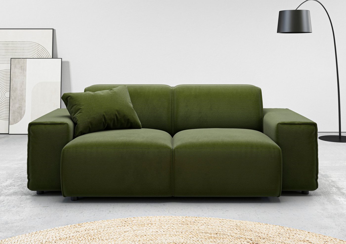 andas 2-Sitzer Glimminge auch in Breitcord + Feincord + Easy care-Bezug, besondere Kedernähte, Zierkissen andas 2-Sitzer Glimminge auch in Breitcord + Feincord + Easy care-Bezug, besondere Kedernähte, Zierkissen von andas