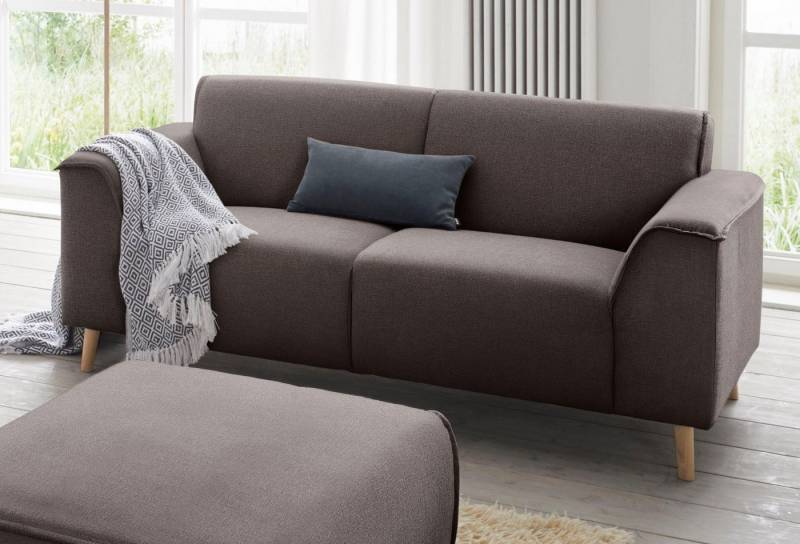 andas 2-Sitzer Janek Scandic Design, elegant und zeitlos, mit Federkern und Keder in scandinavischem Design andas 2-Sitzer Janek Scandic Design, elegant und zeitlos, mit Federkern und Keder in scandinavischem Design von andas