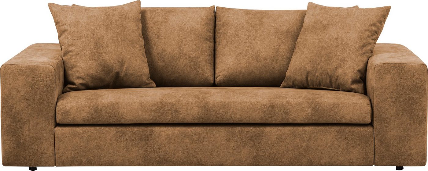 andas 2-Sitzer SLEETLAND XXL in Samtvelours oder Vintage-Leder-Optik, besonders groß und bequem andas 2-Sitzer SLEETLAND XXL in Samtvelours oder Vintage-Leder-Optik, besonders groß und bequem von andas