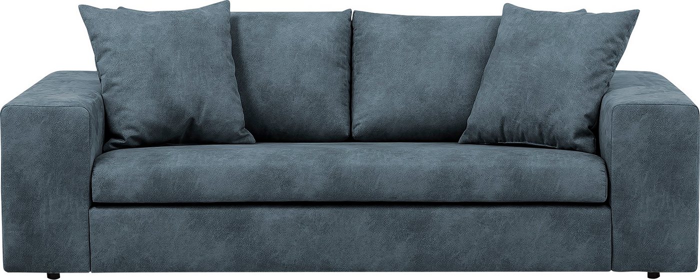 andas 2-Sitzer SLEETLAND XXL in Samtvelours oder Vintage-Leder-Optik, besonders groß und bequem andas 2-Sitzer SLEETLAND XXL in Samtvelours oder Vintage-Leder-Optik, besonders groß und bequem von andas