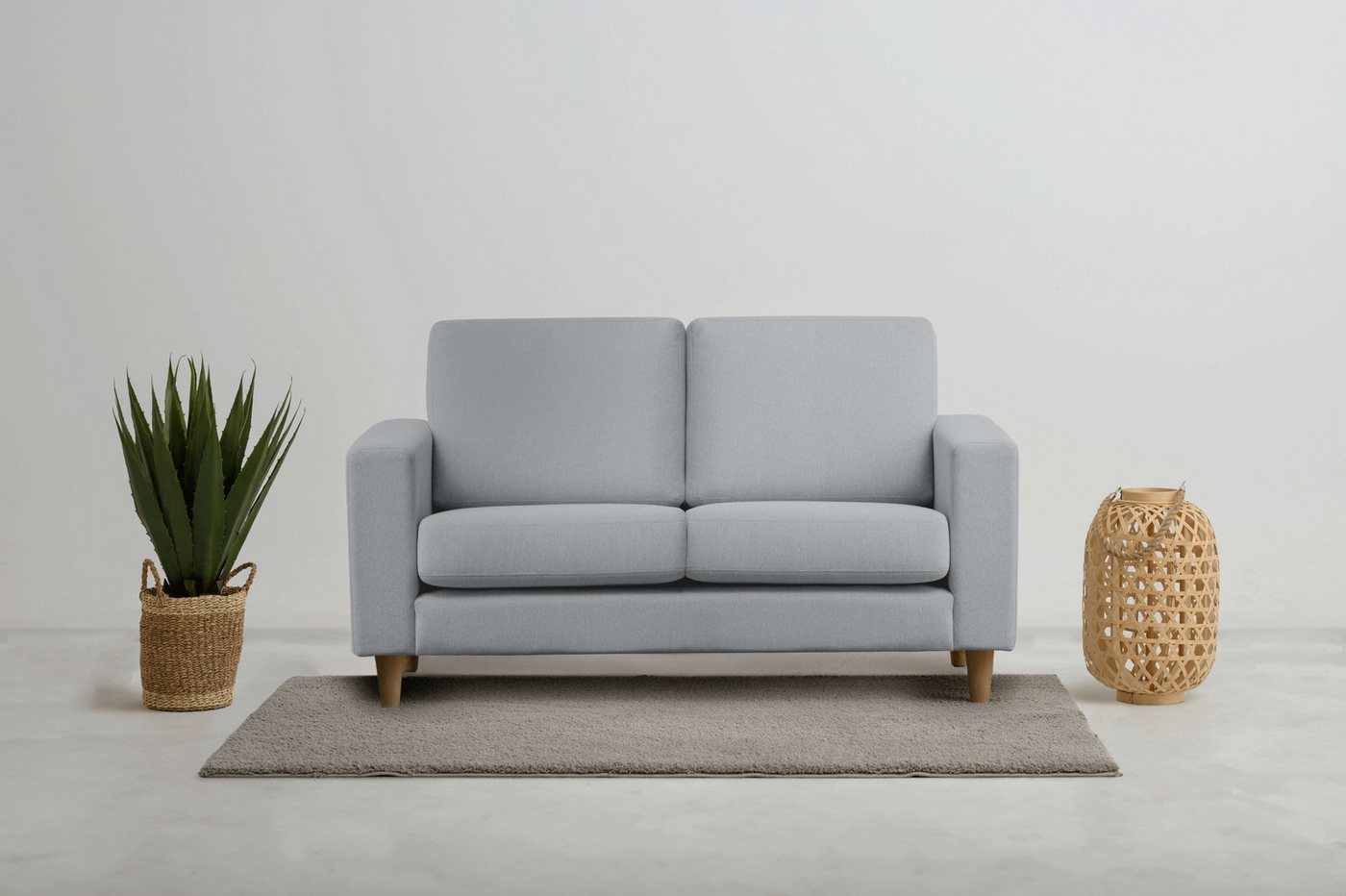 andas 2-Sitzer Tvinno, im skandinavischen Stil, mit Massivholzfüßen, Breite 155 cm andas 2-Sitzer Tvinno, im skandinavischen Stil, mit Massivholzfüßen, Breite 155 cm von andas