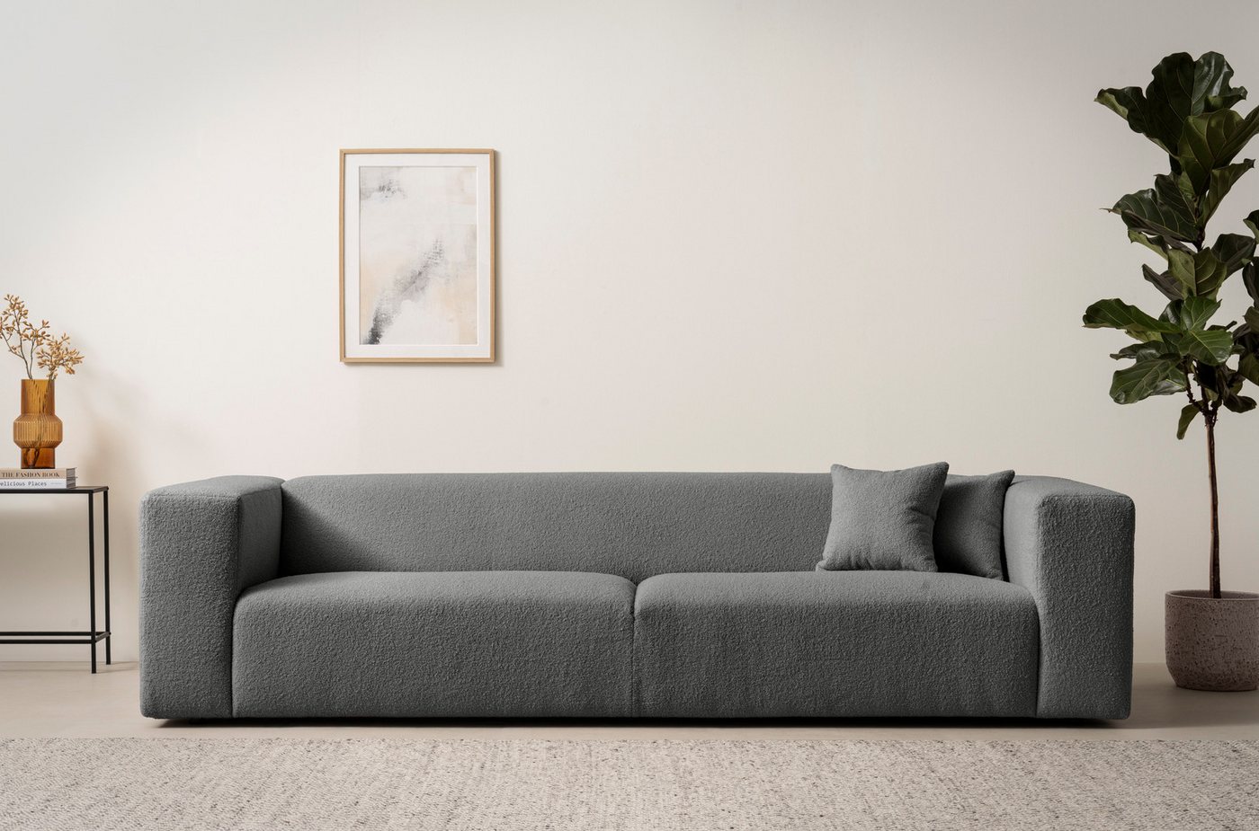 andas 3-Sitzer BAKELS, Couch in Cord oder Boucle-Stoff, Sofa im modernen Design, bequemer Sitzkomfort,in 2 Stoffen und 8 Farben lieferbar andas 3-Sitzer BAKELS, Couch in Cord oder Boucle-Stoff, Sofa im modernen Design, bequemer Sitzkomfort,in 2 Stoffen und 8 Farben lieferbar von andas